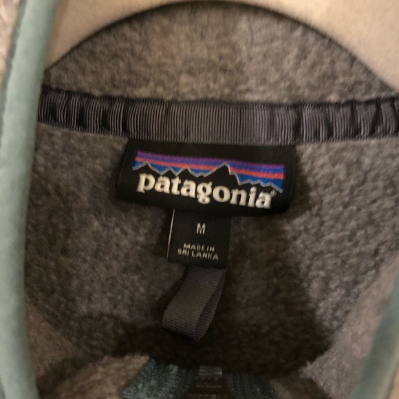 Patagonia Women's Retro Pile Fleece Jacket Salt Gray Medium - Picture 8 of 11